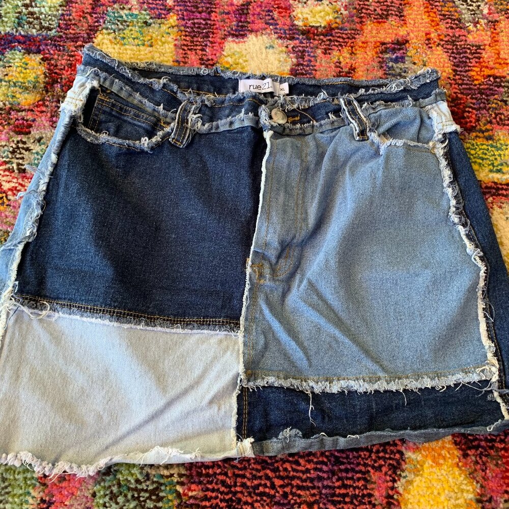 Jean skirt